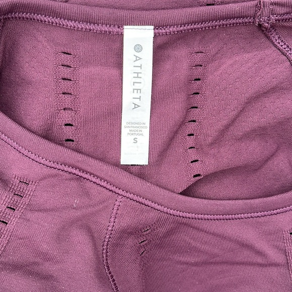 Athleta Long Sleeve Technical Work Out Top, S - Picture 11 of 11